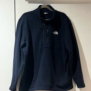 The North Face Navy Quarter-Zip Fleece